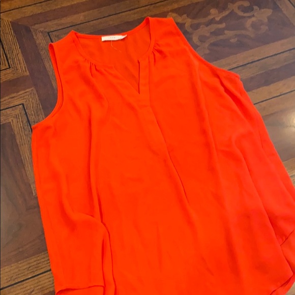 Lush Orange Tank Top - Picture 2 of 3